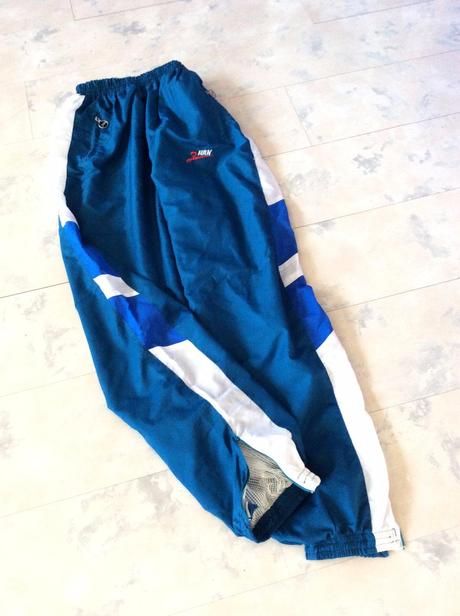 Šušťaky podšité sieťkou, xl