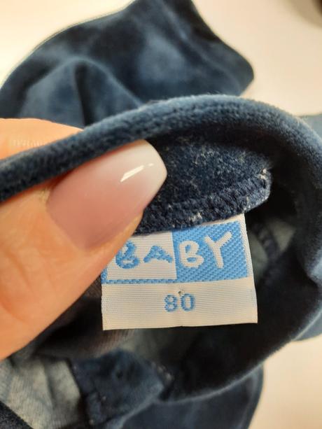 Zamatová súpravička krásna, baby,80