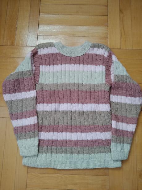 Pletený pulóver, m