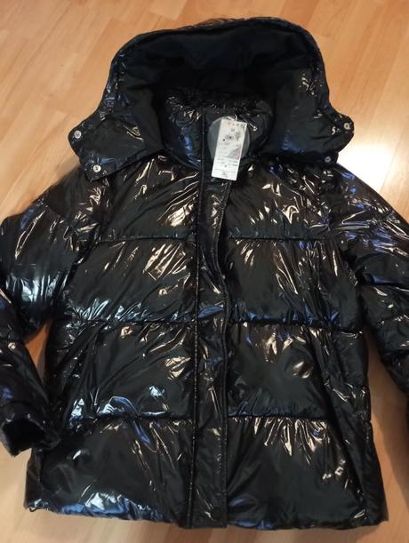 Zimná dievčenská bunda croop, m