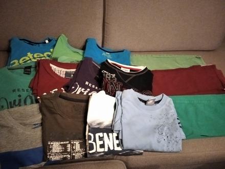 16 ks,balik chlapčenského oblečenia 158/164, 158–170