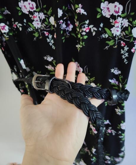 Dlhšia blúzka s opaskom, gate,s