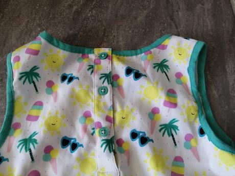 Ľahké svieže šaty mas v122, 6-7 r., marks & spencer,122