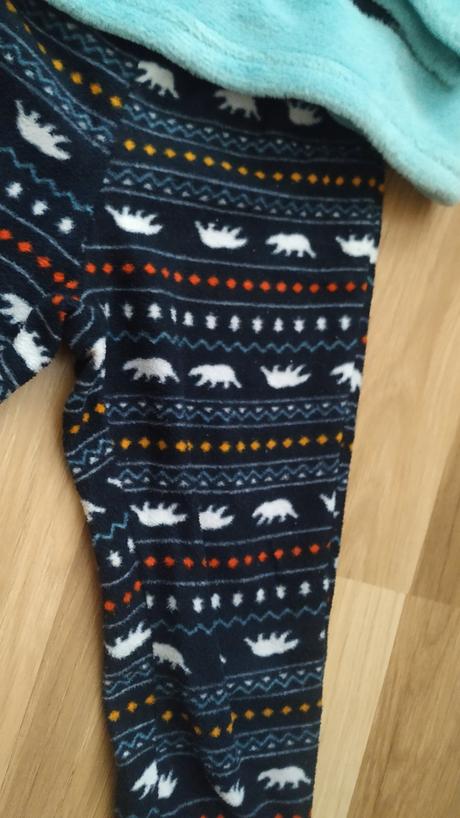 Pyžamo teplé fleece, pepco,104
