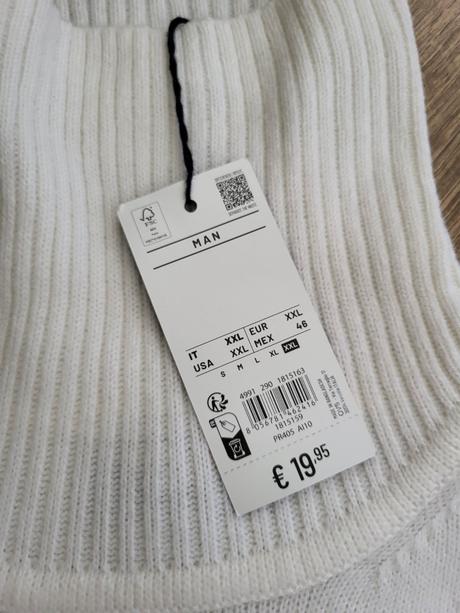 Zelený a biely rolák,  oba nové,  značky ovs , kup, ovs,xxl