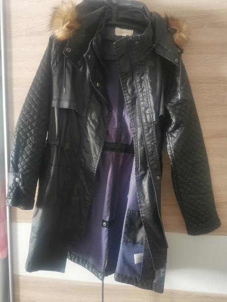 Parka, kabat, plast, s