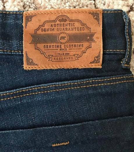 Slim fit rifľové kraťasy w 30, reserved,s