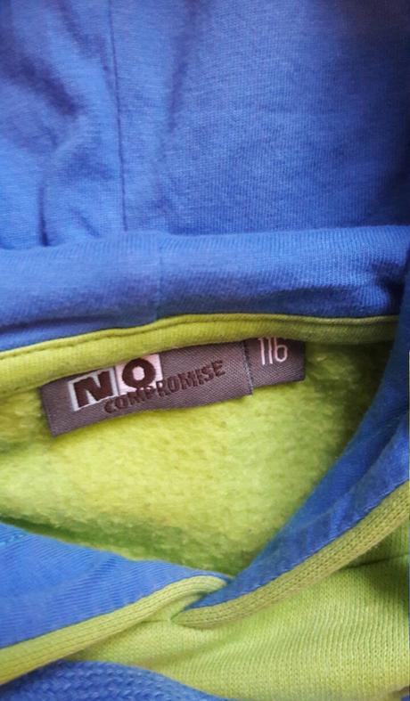 Mikinka s kapucňou vel.116, 116