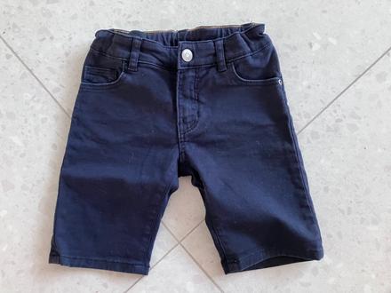 Tmavomodré kraťasy, h&m,104