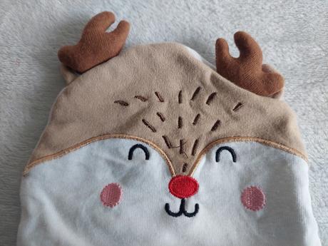 Vianočná čiapočka little rudolph veľ.6-12m, 74