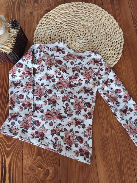 Tričko s mašľou handmade 110-116, 110