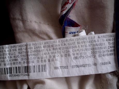 Chino členkové, zara,m