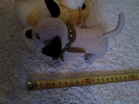 8ks malé plyšáky, 