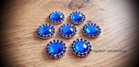 Ozdoba štrasová 18 mm,