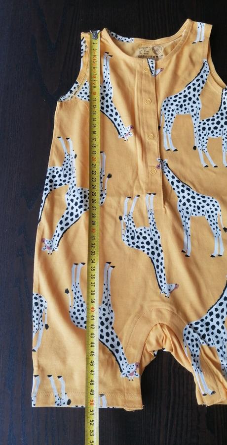 Letný overal žirafa, lindex,80