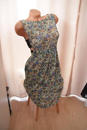 Kvietkované šaty zara, m, zara,m