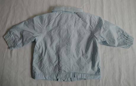 Prechodná nepremokavá modrá bundička, bimbus, 68