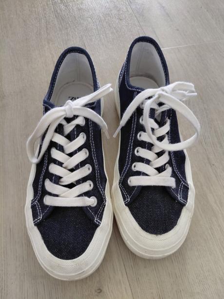 Predám džínsové tenisky zara, 37, bez poškodení, reserved,37
