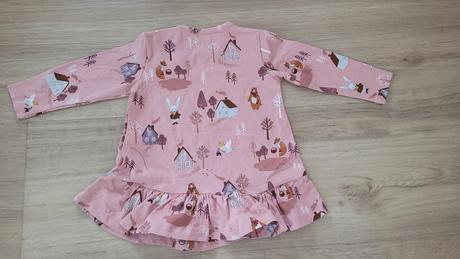 Ružové šaty/tunika zn. lindex veľ.68, lindex,68