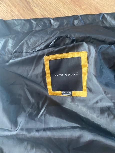 Zimná bunda s vysokym golierom, gate,s