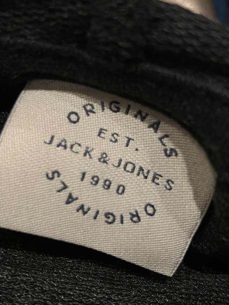 Pánska mikina s kapucňou a nápisom jack&jones (l), l