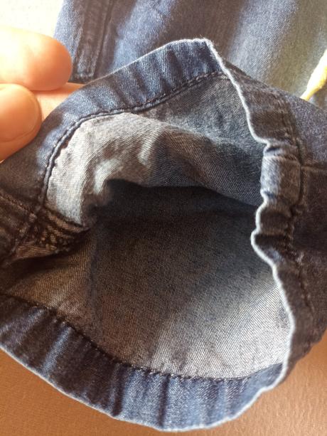 Detské riflové šortky, lupilu,86