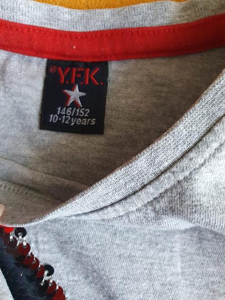 Tričko s dlhým rukávom č.146/152, 146