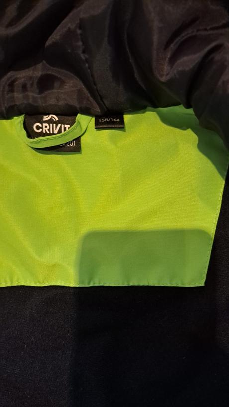 Chlapčenská lyžiarska bunda, crivit,158