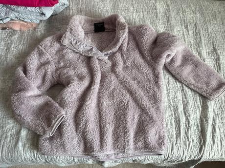 Huňata mikina oversize, 158