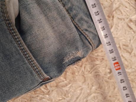 Riflová sukňa bershka, bershka,s