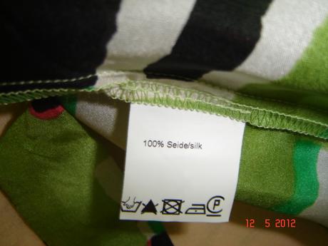  blúzka 100 percentný hodváb, m