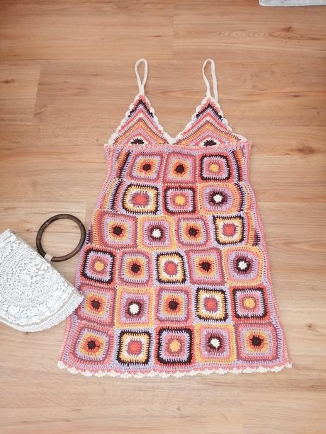 Zara pletenne retro šaty, zara,m