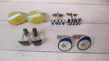 Retro manžetové gombíky,