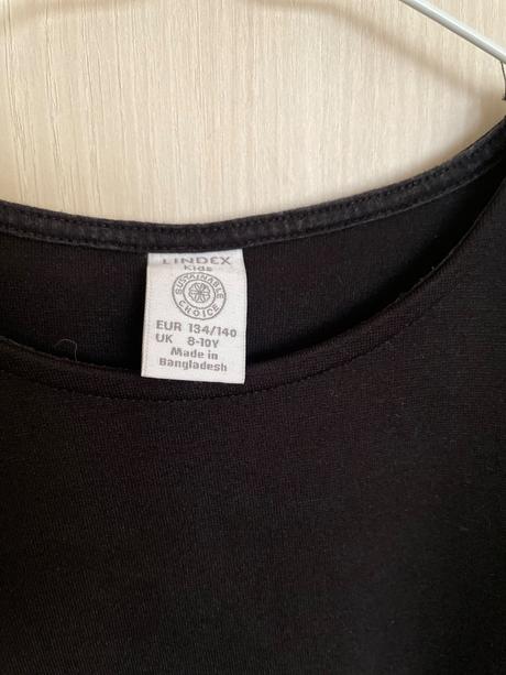 Cierne tricko, lindex,140