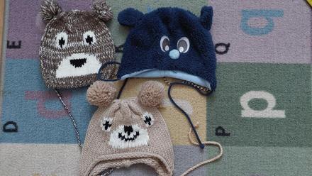 Čiapka macik 3x veľ. 92/98, 92