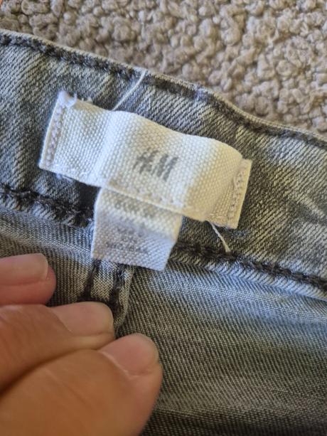 Super riflové kraťase, h&m,146