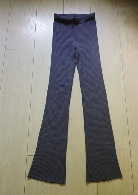 Rebrované nohavice zara, zara,s