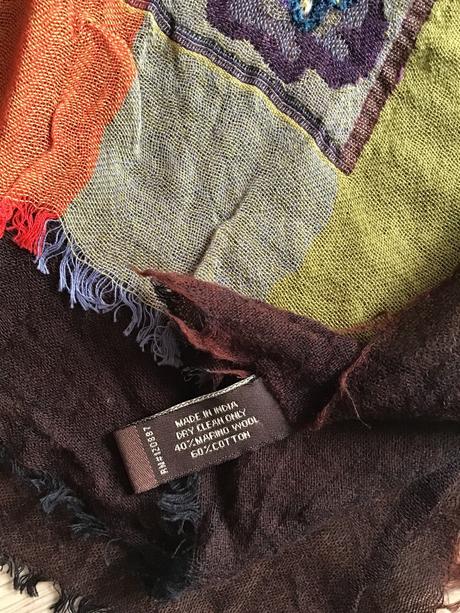 Šál s vysivkou/sps, 