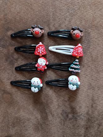Vianočné sponky do vlasov, 