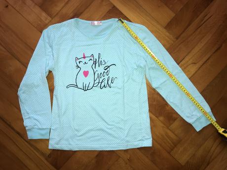 Dievčenské pyžamo s mačičkami, 146