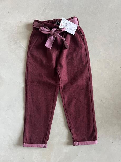 Nohavice s mašľou - ešte s visačkou, reserved,104