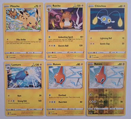 Pokémon karty "silver tempest" (4), 