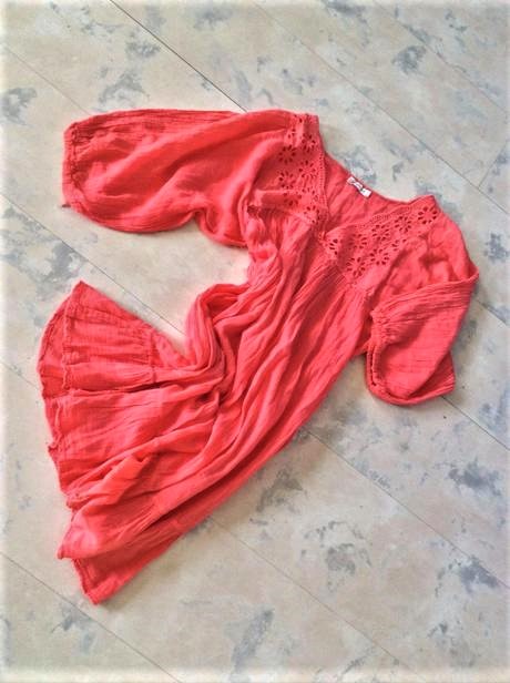 Luxusné indické šaty s madeirou, l