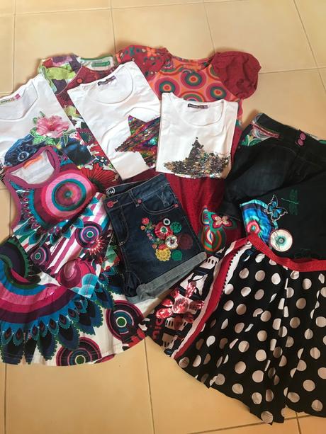 Letný komplet veľ. 7/8 r., desigual,122