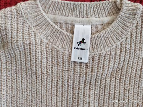 Sveter 1+1 na cca 6-7 rokov, palomino,122