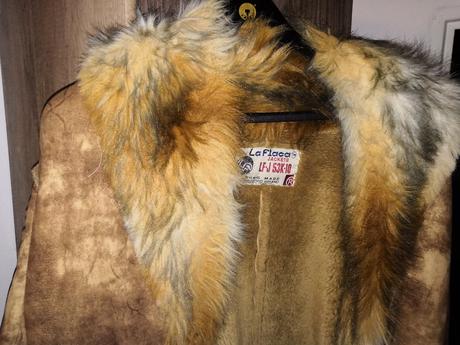 Kožuch hnedý dámsky /+ zľava možná/, l