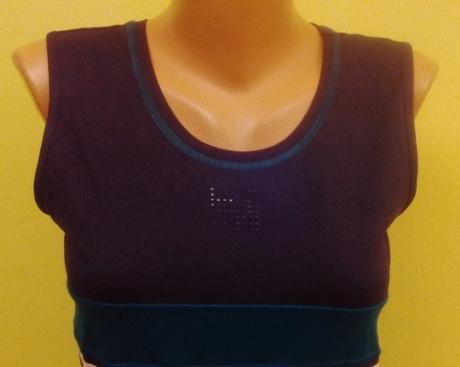 Dámsky elastický top bez rukávov, bonita, m