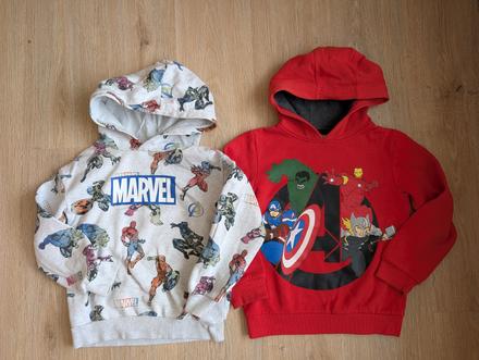 Mikina marvel, h&m,122