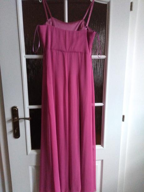 Ružové dievčenské šaty veľ.m, 38
