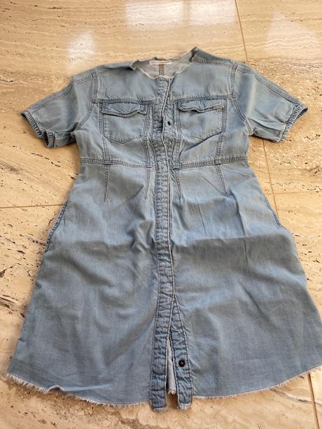 Dievčenské riflove saty, zara,140